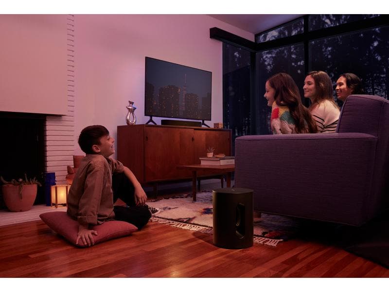 Sonos Smart Soundbar Beam Gen 2 Kit Sub Mini Schwarz Beeindruckende Soundbar für das gesamte Zuhause inklusive Subwoofer