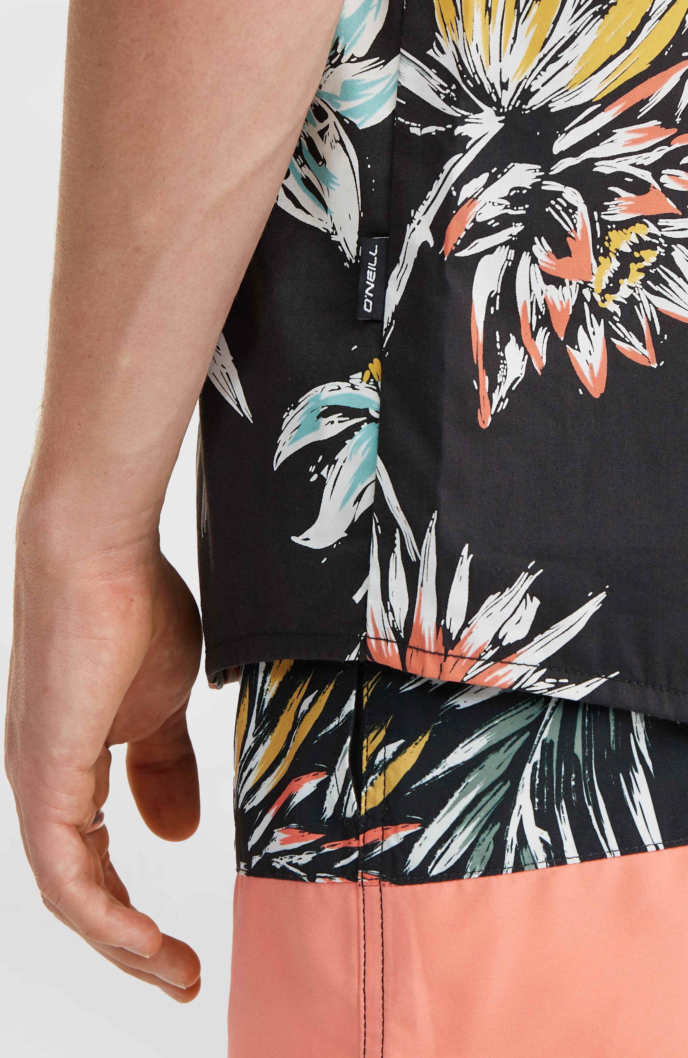Mix and Match Floral overhemd O`Neill Zwart