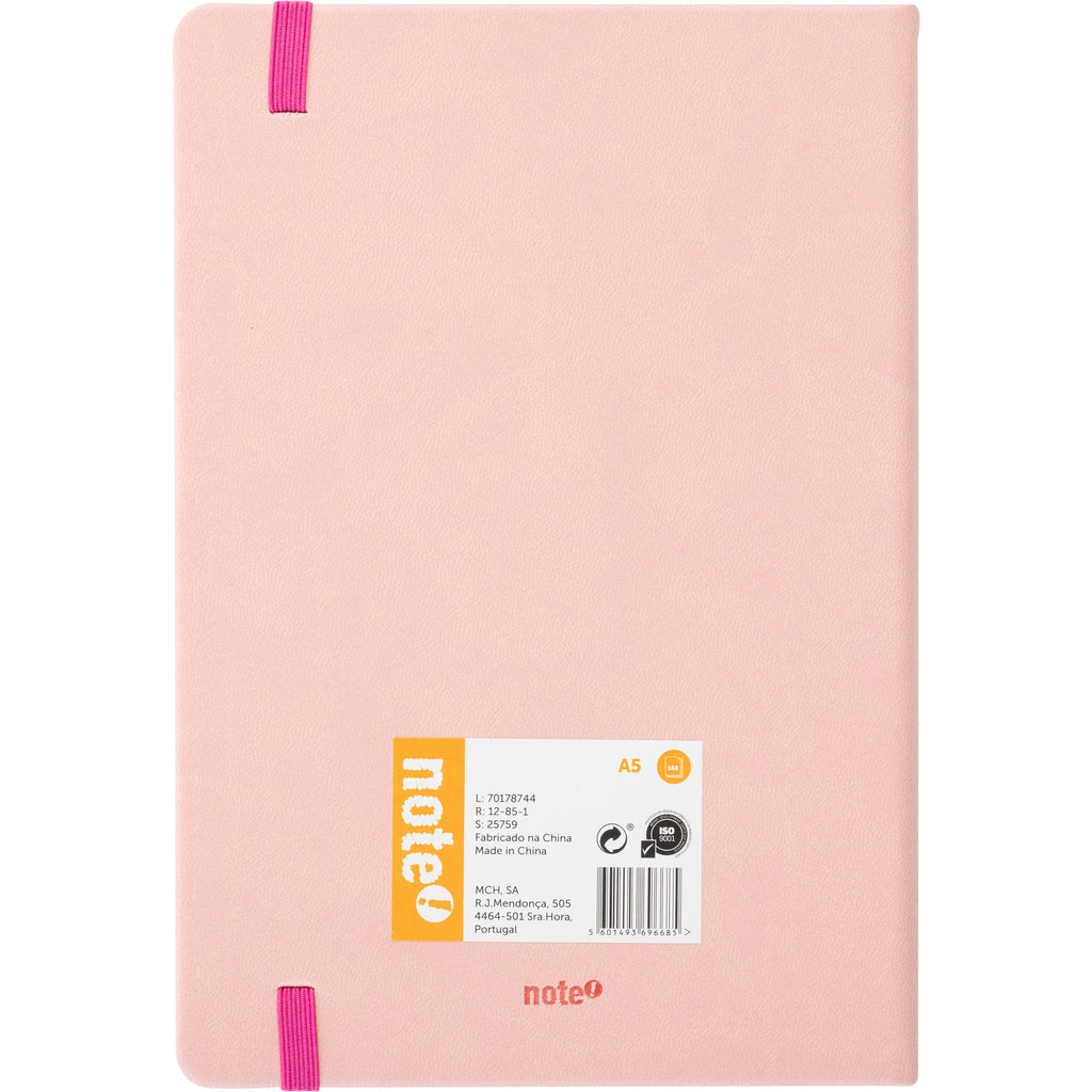Agenda A5 2025 Pastel com Elástico Note!