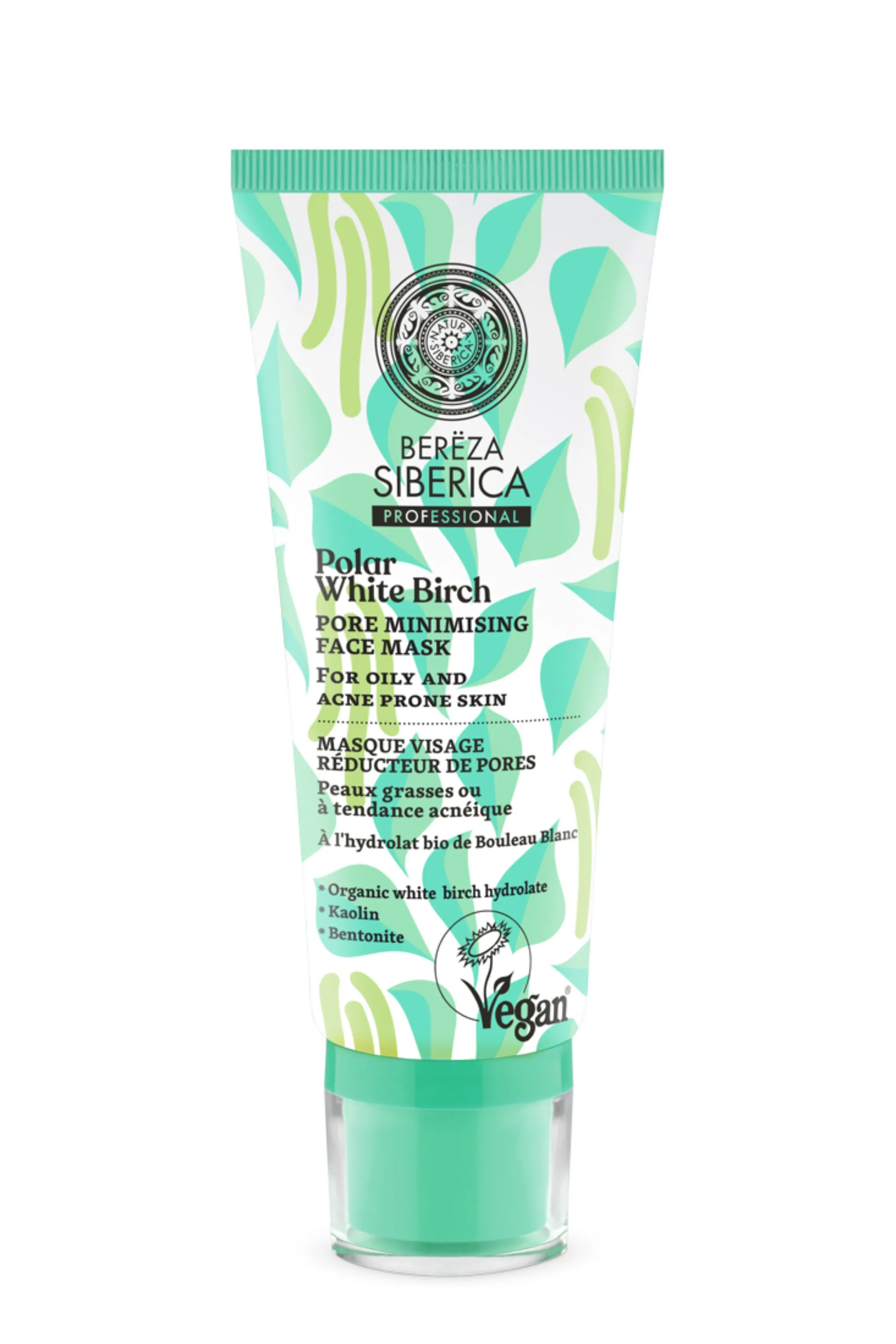 Natura Siberica Masque visage réducteur de pores-100 ml