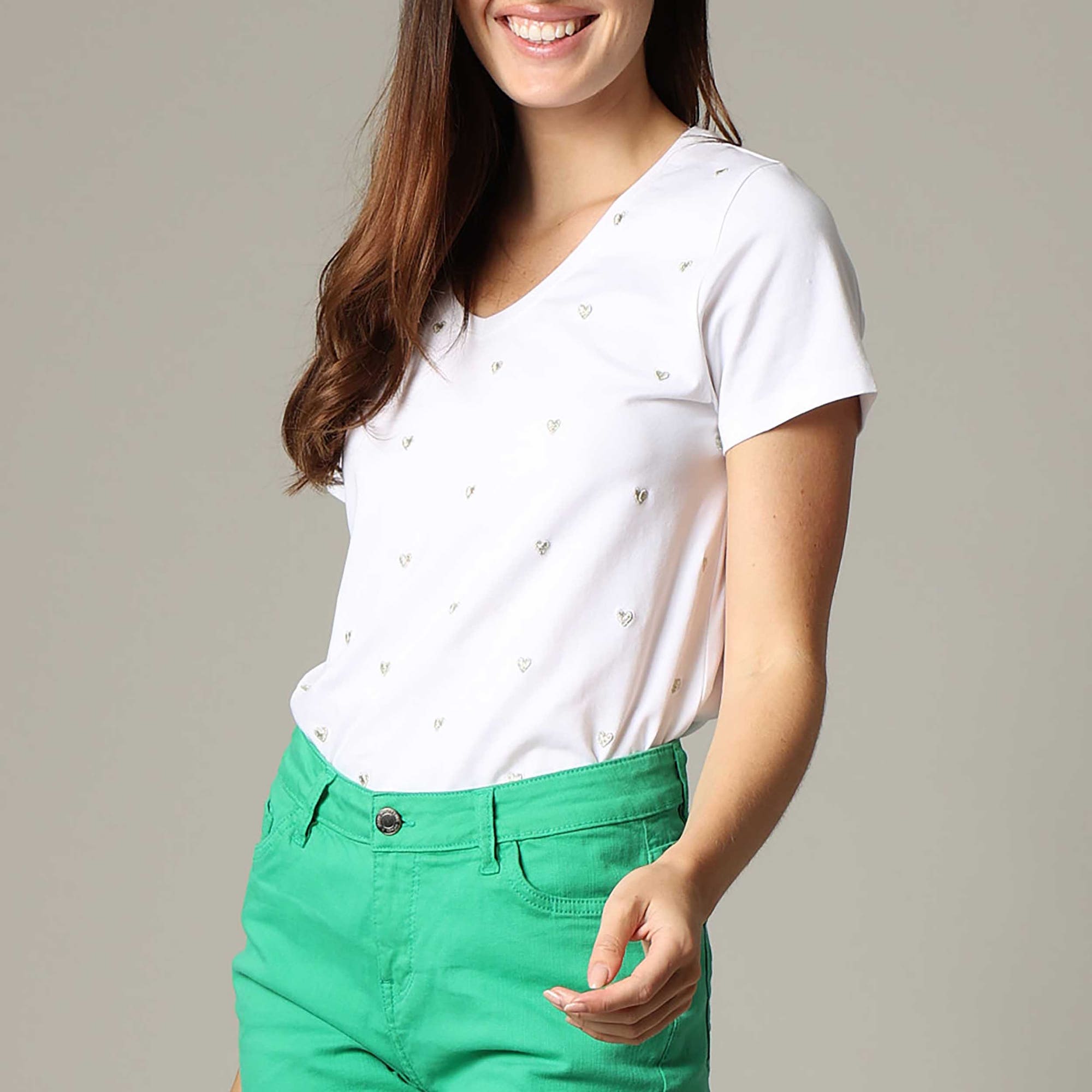 T-shirt Femme blanc