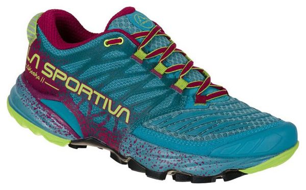 Chaussures de Running Trail  Akasha II Bleu Femme