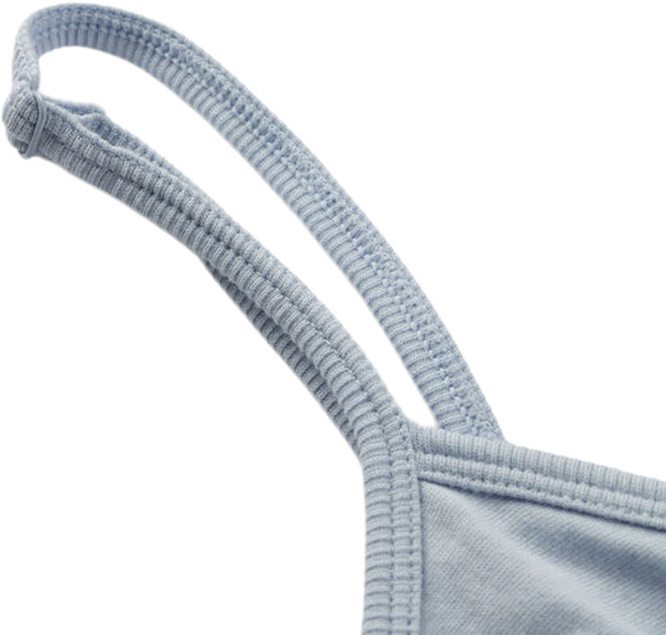 Carite Longline Seamless sports bh Blå