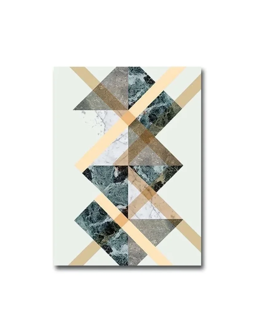 Wallity Multicolor Decorative Canvas