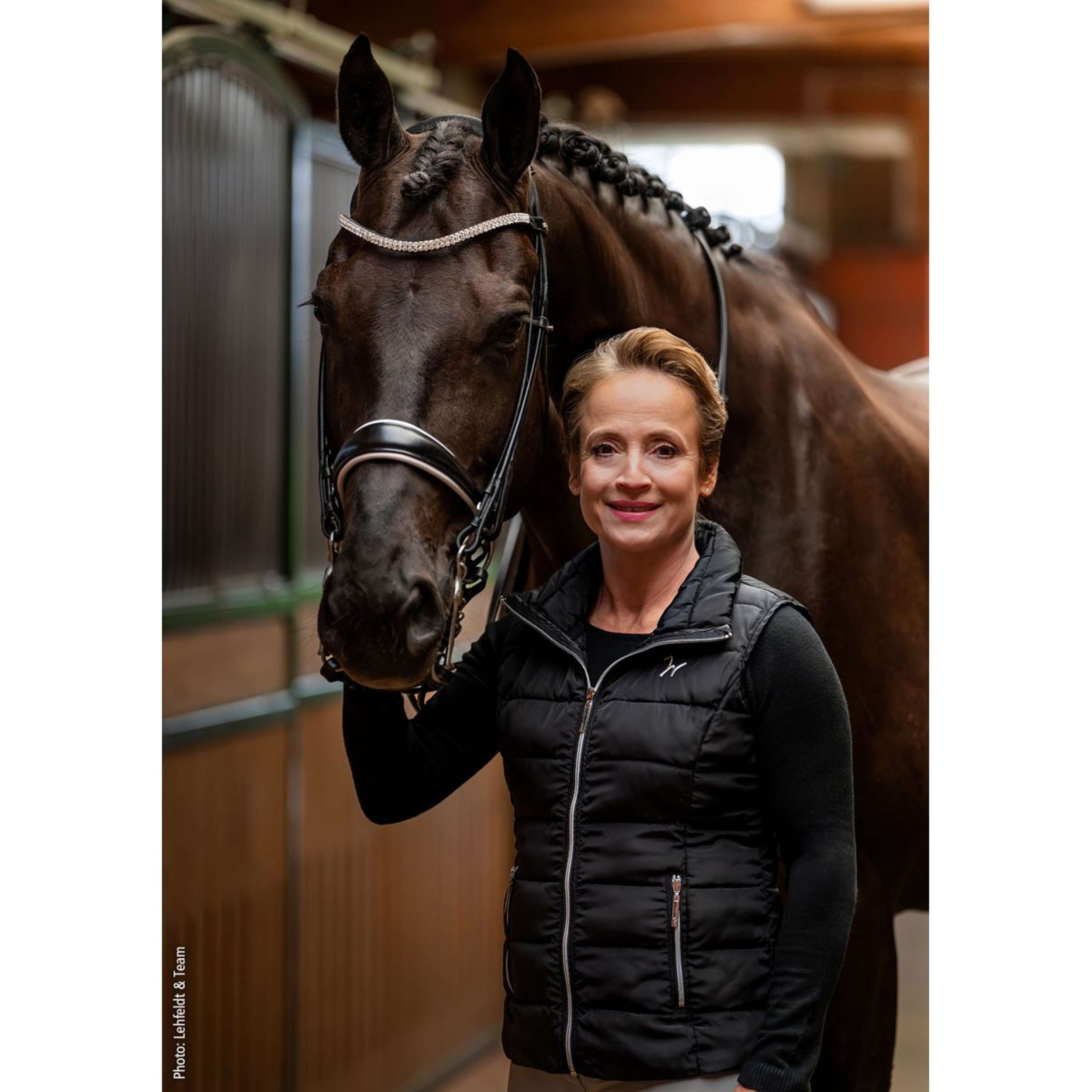 Schockemöhle Stang- en Trenshoofdstel SP Isabell Werth Bella Rose Zwar