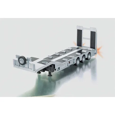 SIKU 6723 Elektrischer 3-Achs-Tieflader mit Akku