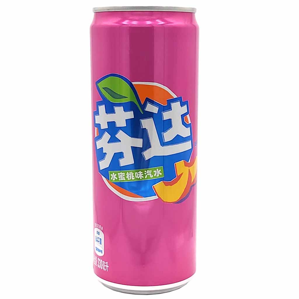 12x Fanta Peach DOSE 0,33L = 3,96 Liter MHD:7.4.25