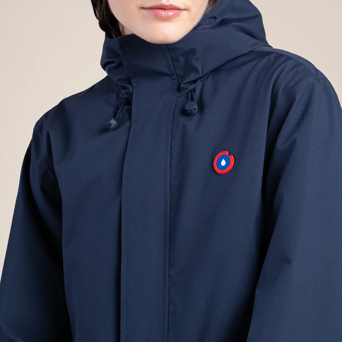 FLOTTE<br>Parka impermeável de comprimento médio BEAUBOURG