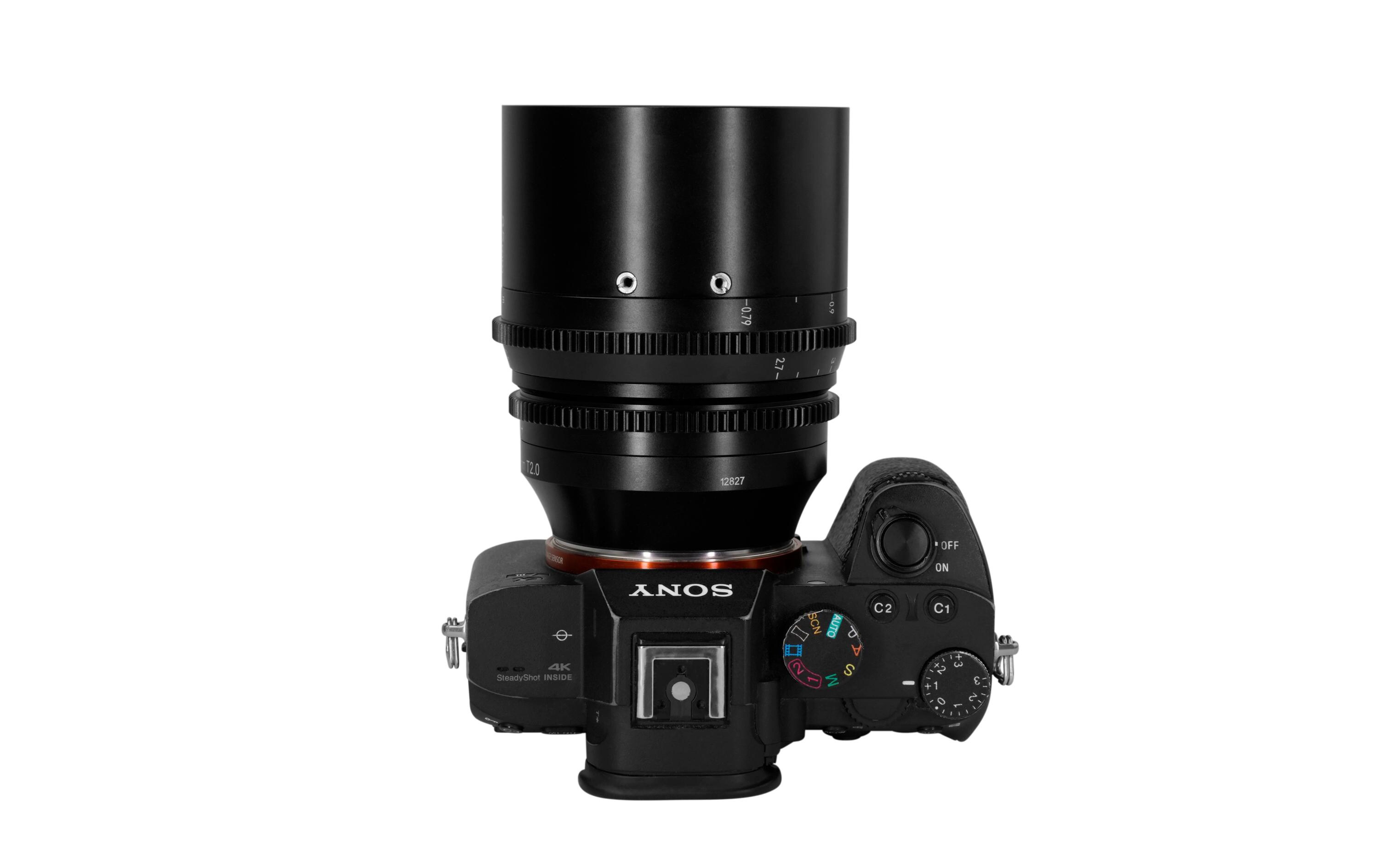 Festbrennweite 85mm T2.0 – Sony E-Mount<br>Vollformat Filmobjektiv für spiegellose Kameras