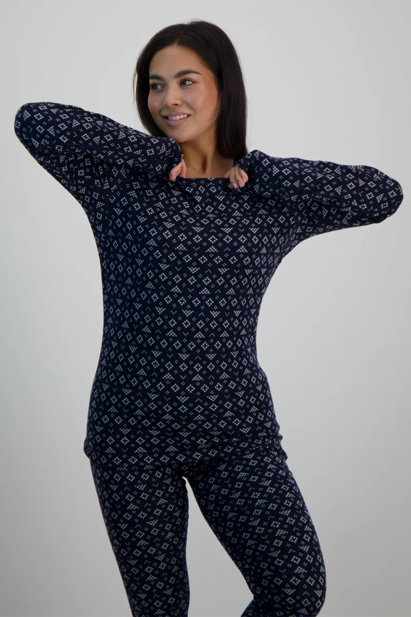 icebreaker Merino 250 Vertex First Snow Damen Thermo Longsleeve