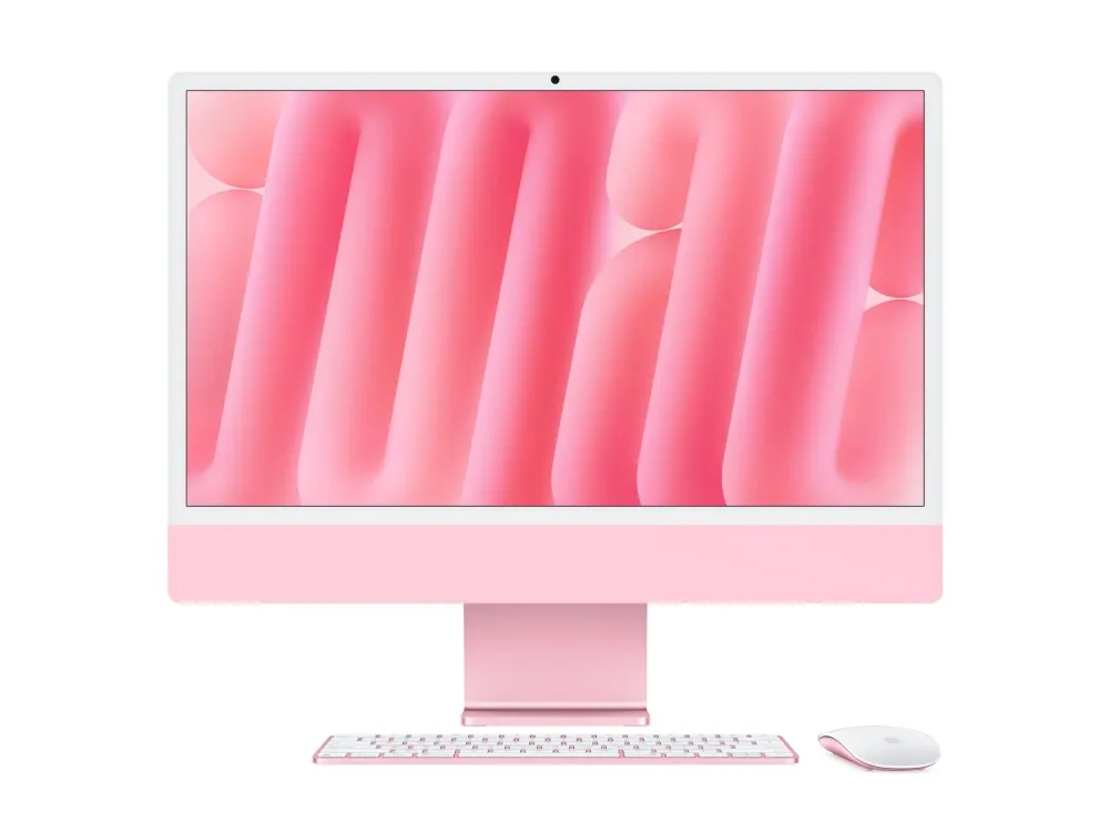 Apple iMac with 4.5K Retina display - Alt-i-én M4 - RAM 24 GB - SSD 512 GB - Apple M4 10-core - Gigabit Ethernet, IEEE 802.11ax (Wi-Fi 6E), Bluetooth 5.3 - macOS Sequoia 15.0 - skærm: LED 24