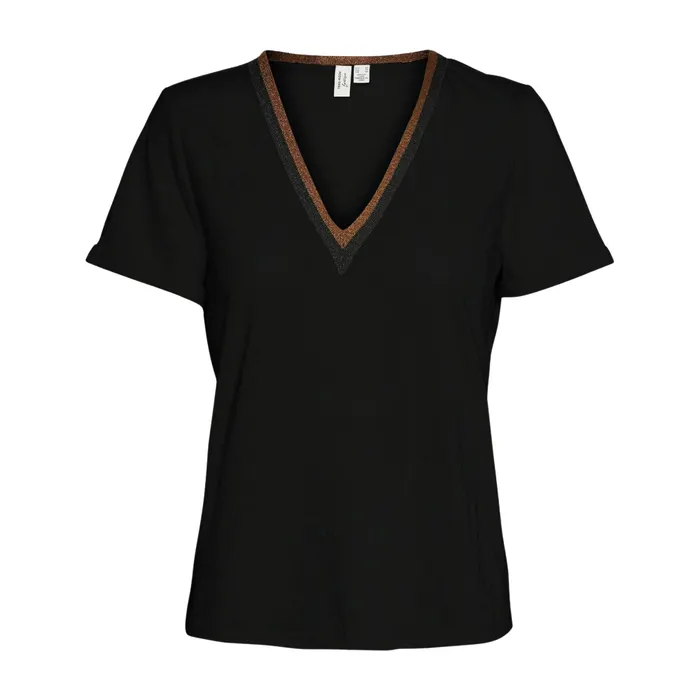 Vero Moda Valdola SS V-neck Shirt Dames