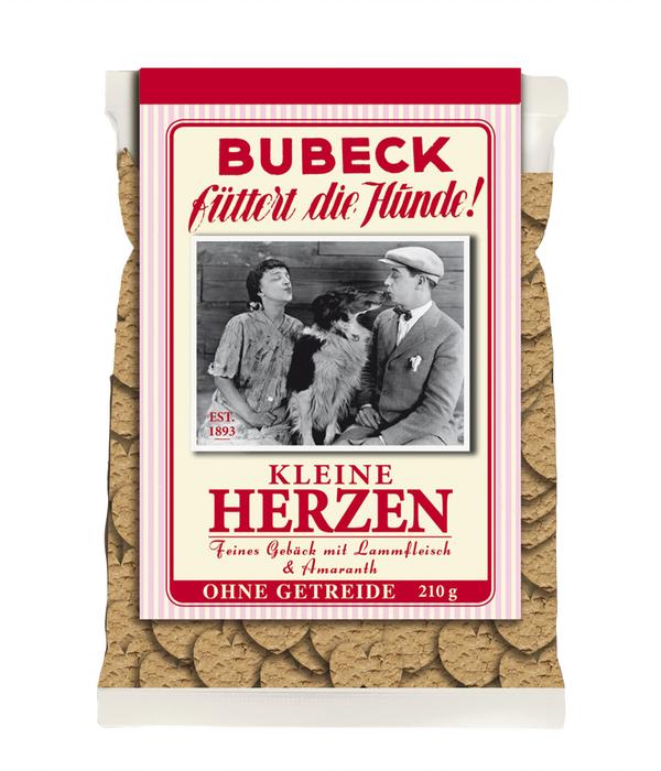 Bubeck Hundesnack Kleine Herzen, 210 g