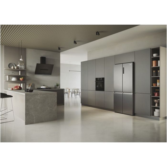 Haier Side-by-Side Multi Door CUBE 90 SERIE 5 HCR5919ENMP Platinum Inox