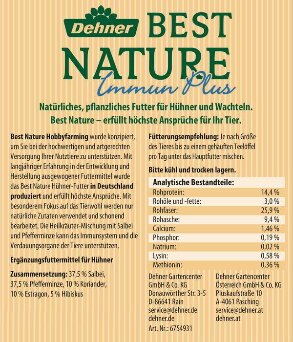 Dehner Best Nature Hühnerfutterergänzung