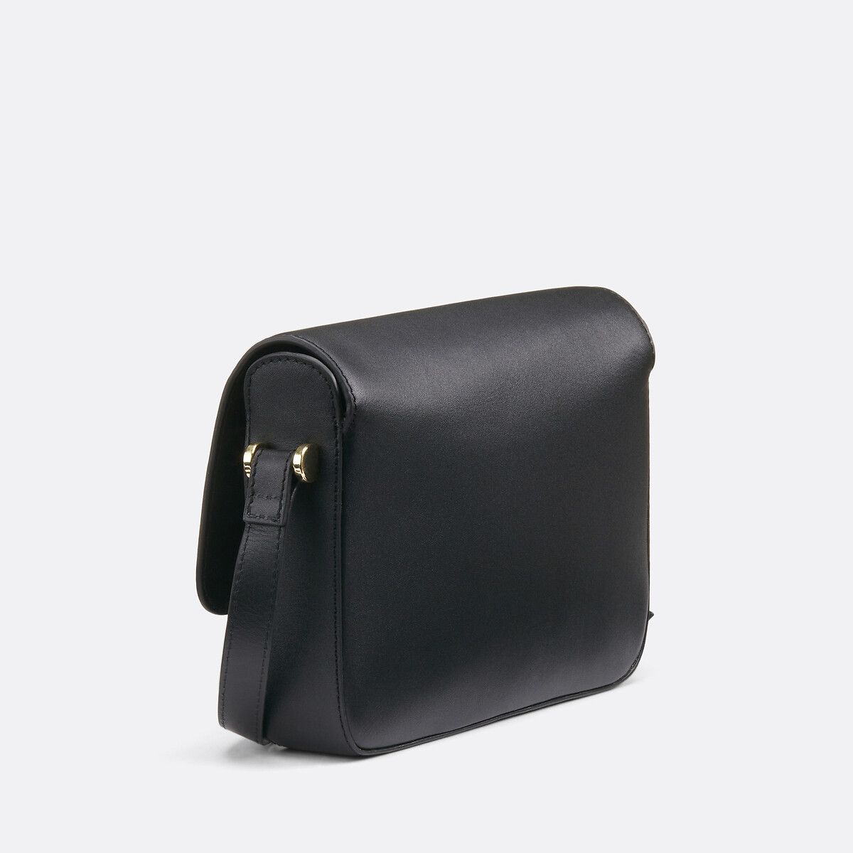 LA REDOUTE COLLECTIONS<br>Bolsa de ombro em couro liso Signature SYLVETTE