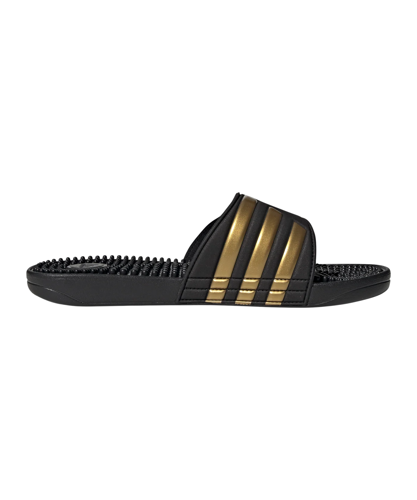 adidas Adissage Badelatsche Schwarz Gold