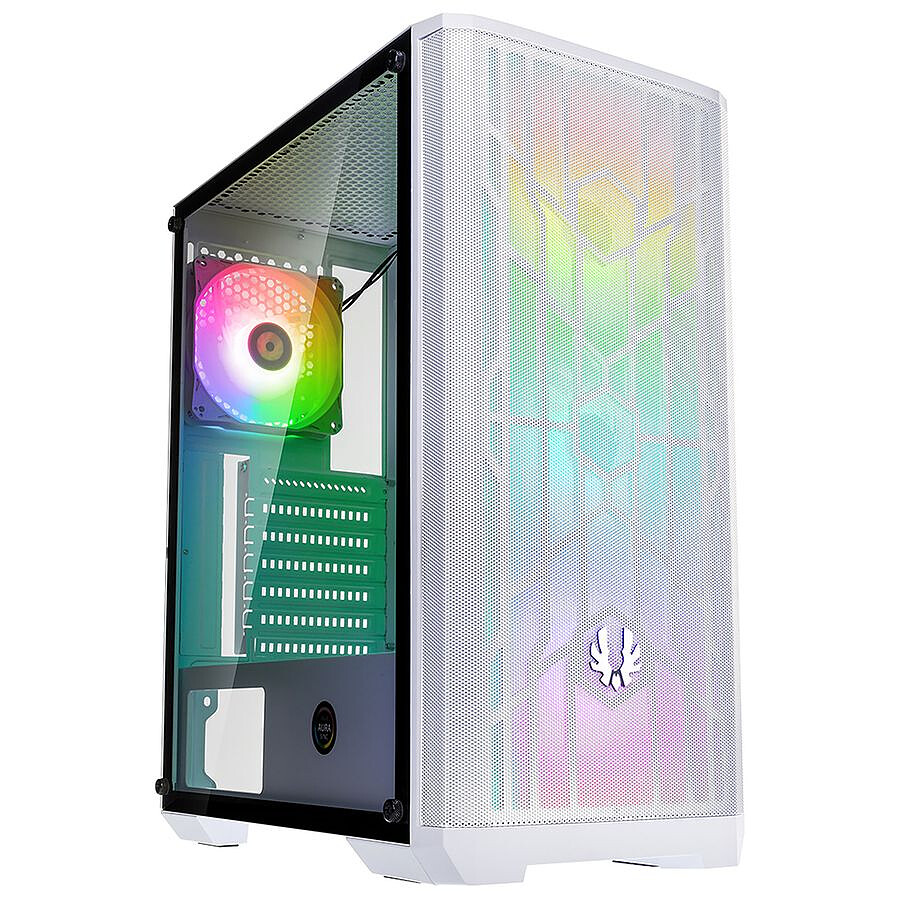 BitFenix Nova Mesh SE TG ARGB - Blanc