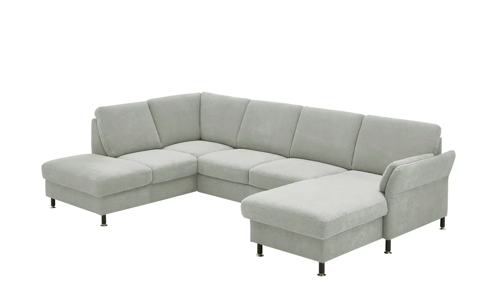 meinSofa Wohnlandschaft aus Flachgewebe Veit