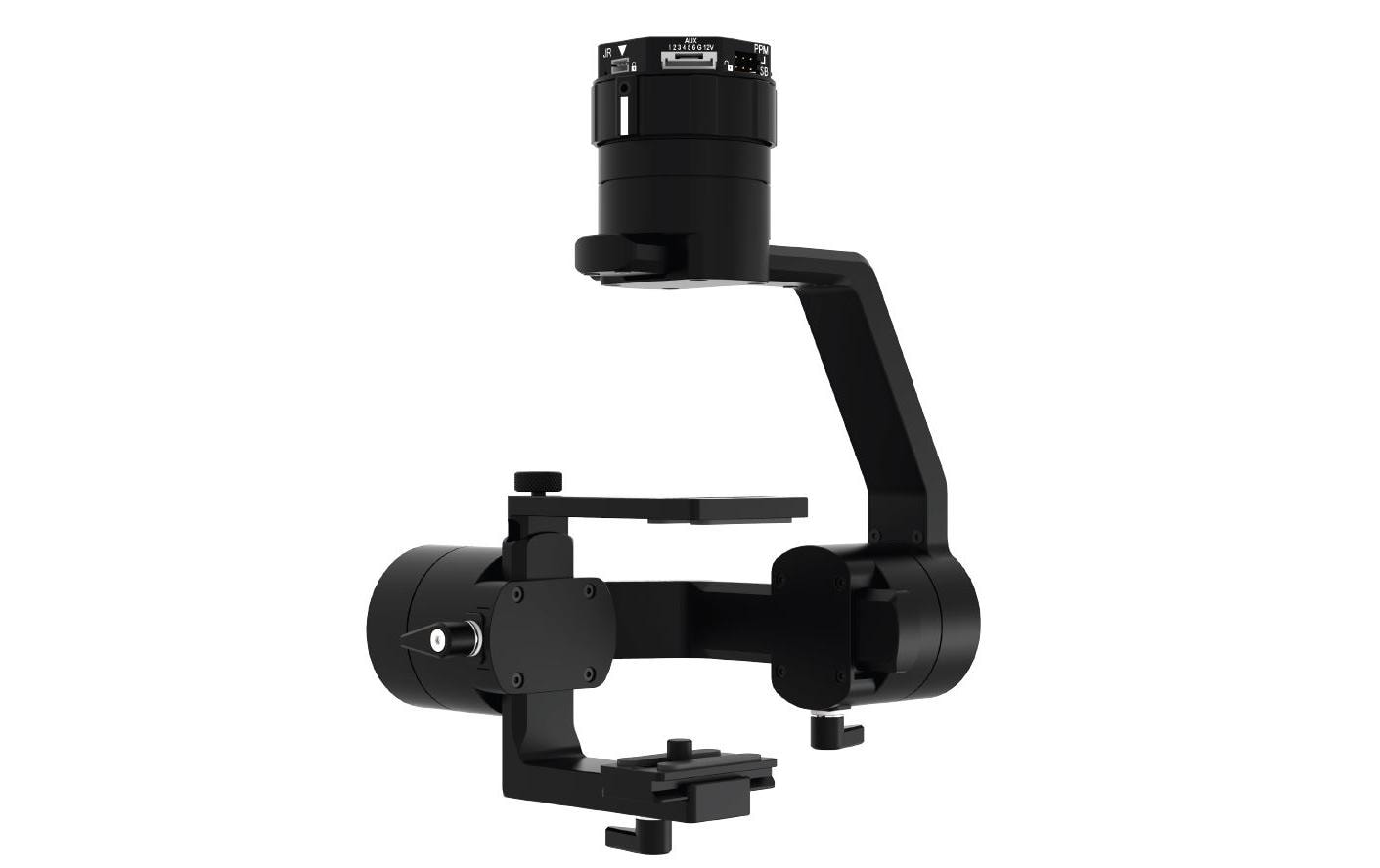 Gimbal Pixy U Universal<br>Kompakter 3-Achs Kameragimbal für Multikopter