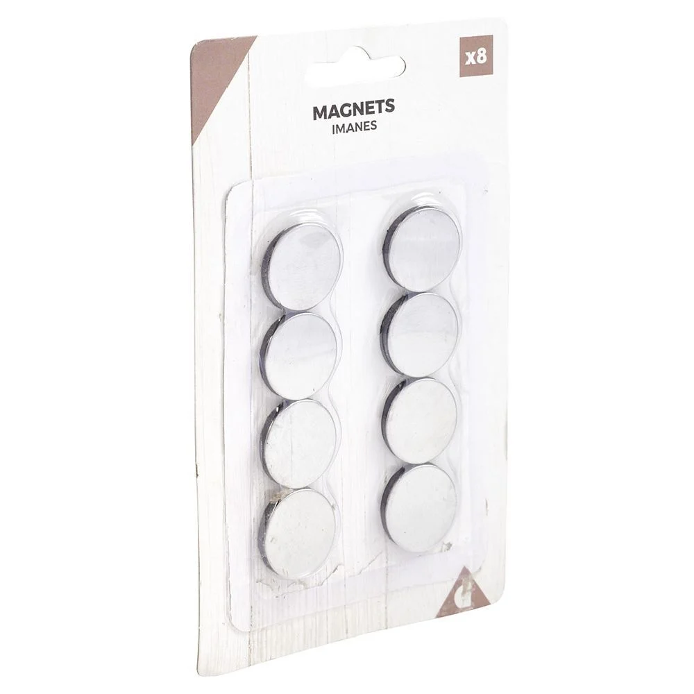 Magnet rond inox x8