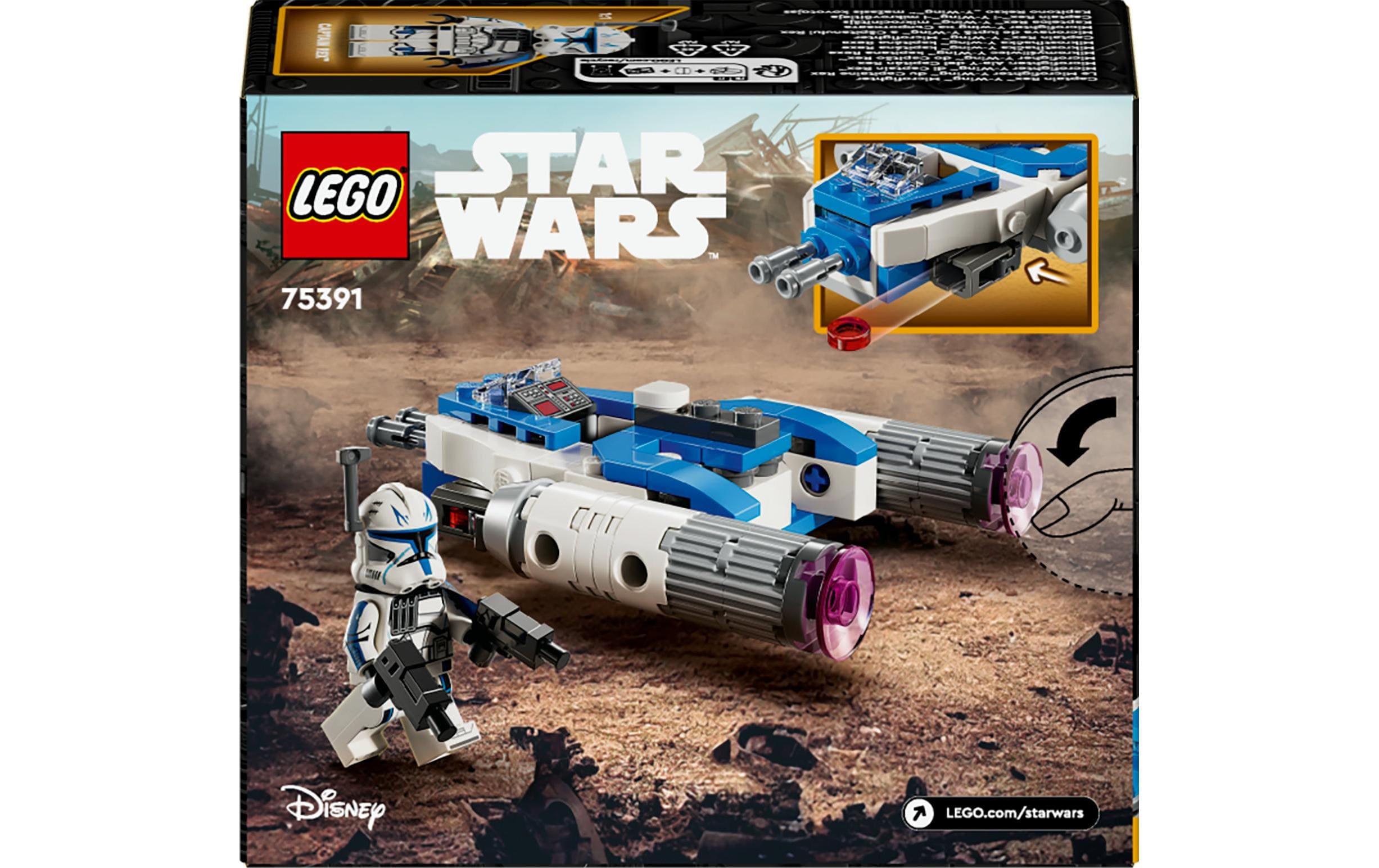 Star Wars Captain Rex Y-Wing Microfighter 75391Sternenschiff-Spielset für jede Menge Actionspass