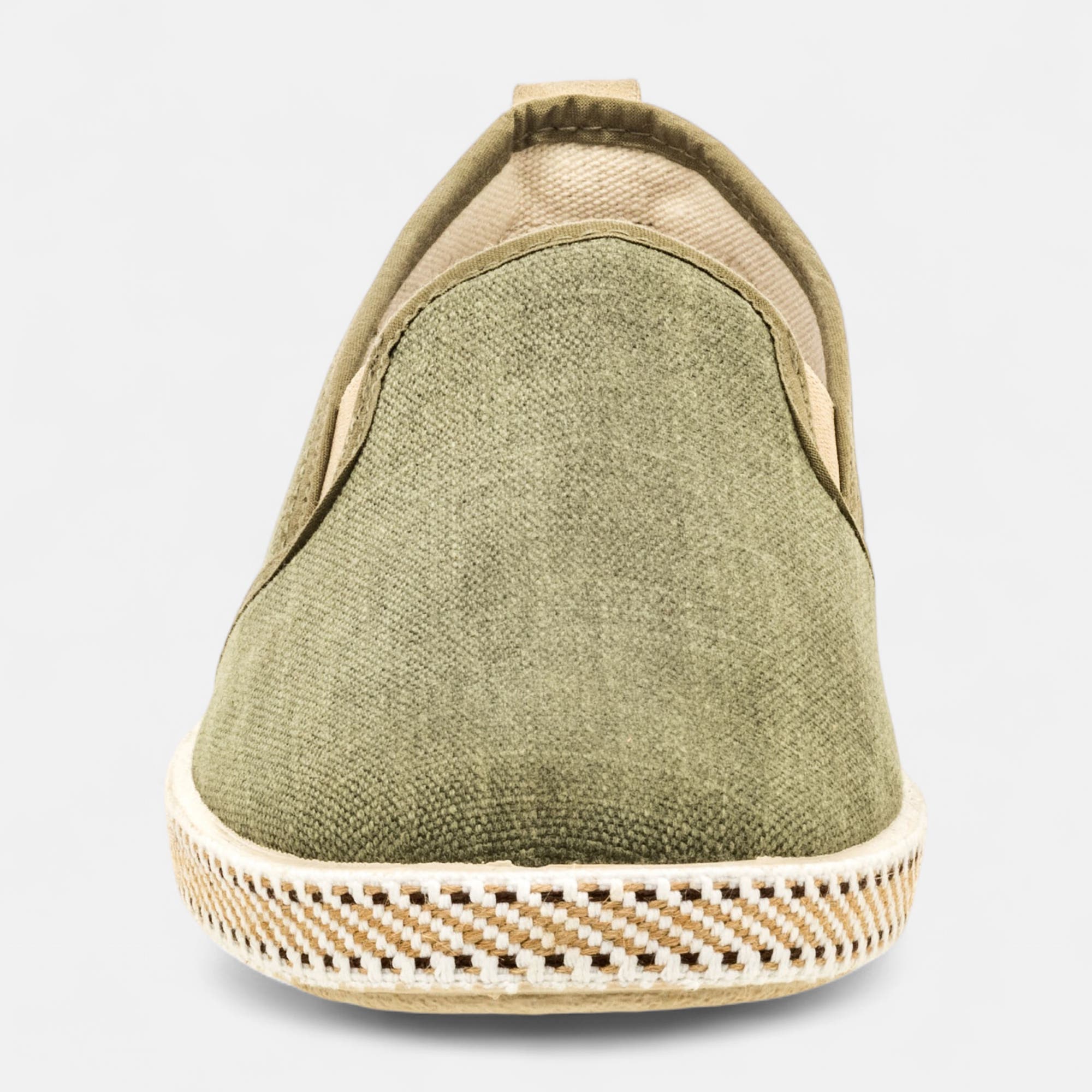 Tennis pieds sensibles Homme kaki