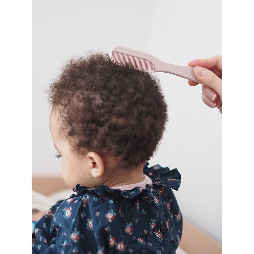 Brosse + Peigne - Old Pink - Ecru