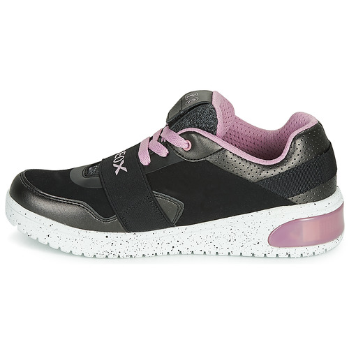 Geox - J XLED GIRL - Noir / Rose / LED