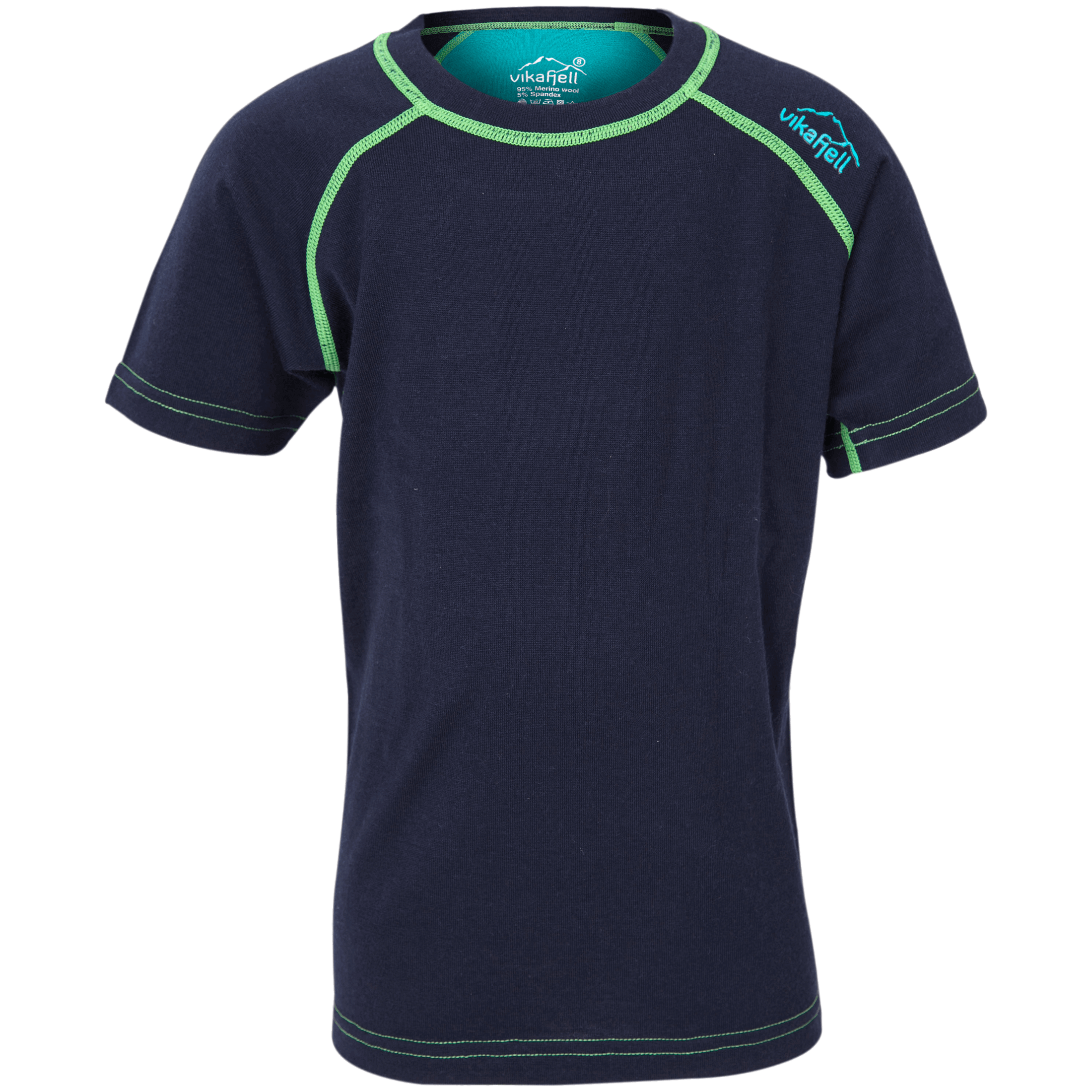 Vikafjell Summer Wool T-shirt Junior - Ull og ullsett
