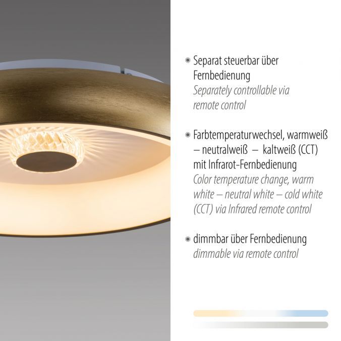 LED Wand- und Deckenleuchte Vertigo