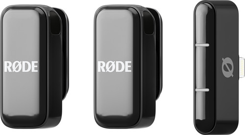 Rode Wireless Micro Zwart Lightning