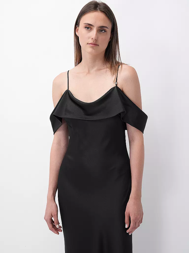 HUGO Midikleid KENDALA schwarz