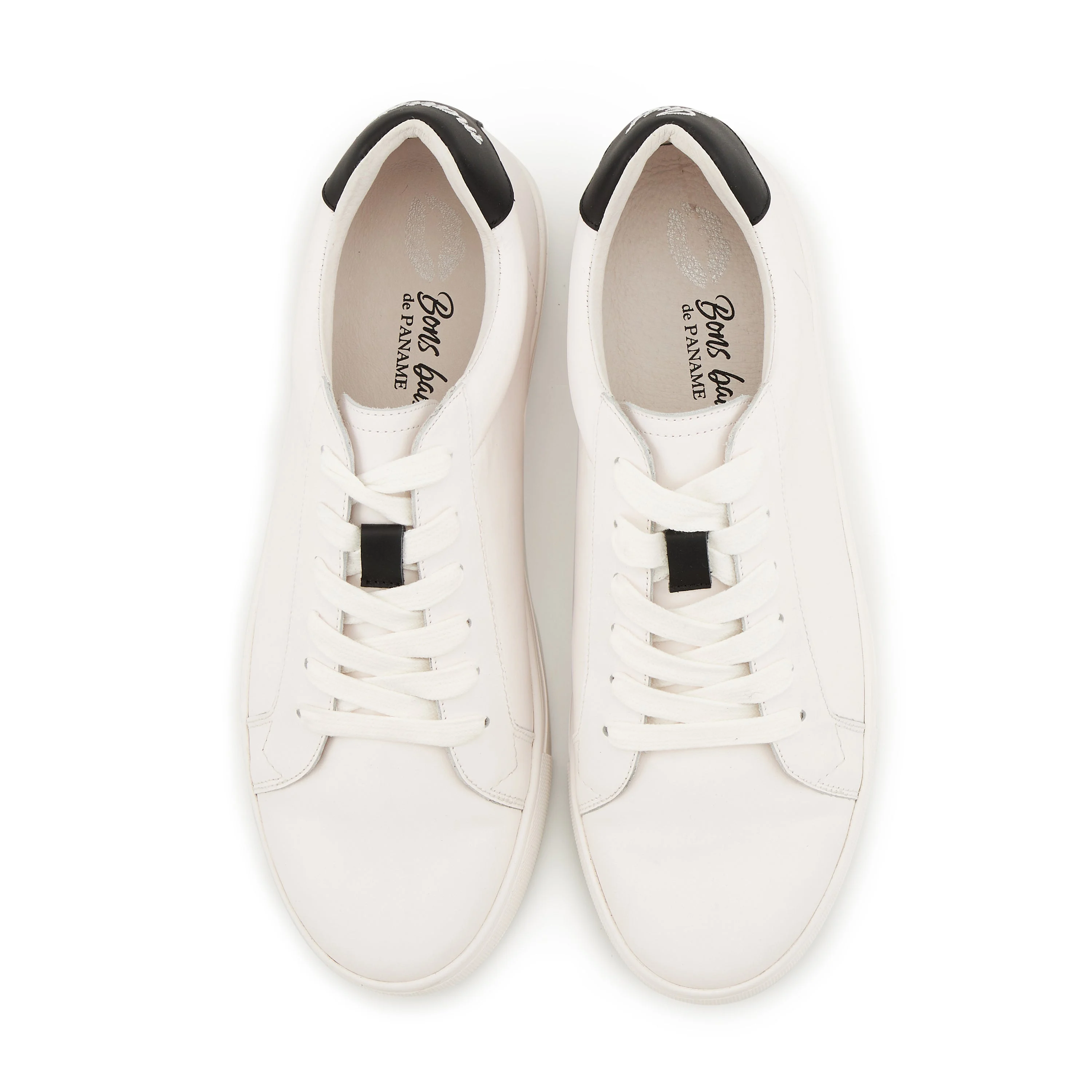 SIMONE HOMME JUST MARRIED - Sneakers en cuir | Blanc
