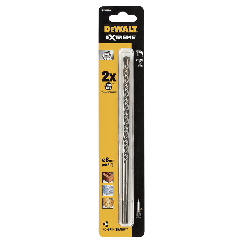 DeWALT Betonboor EXTREME™ 8,0x130x200mm