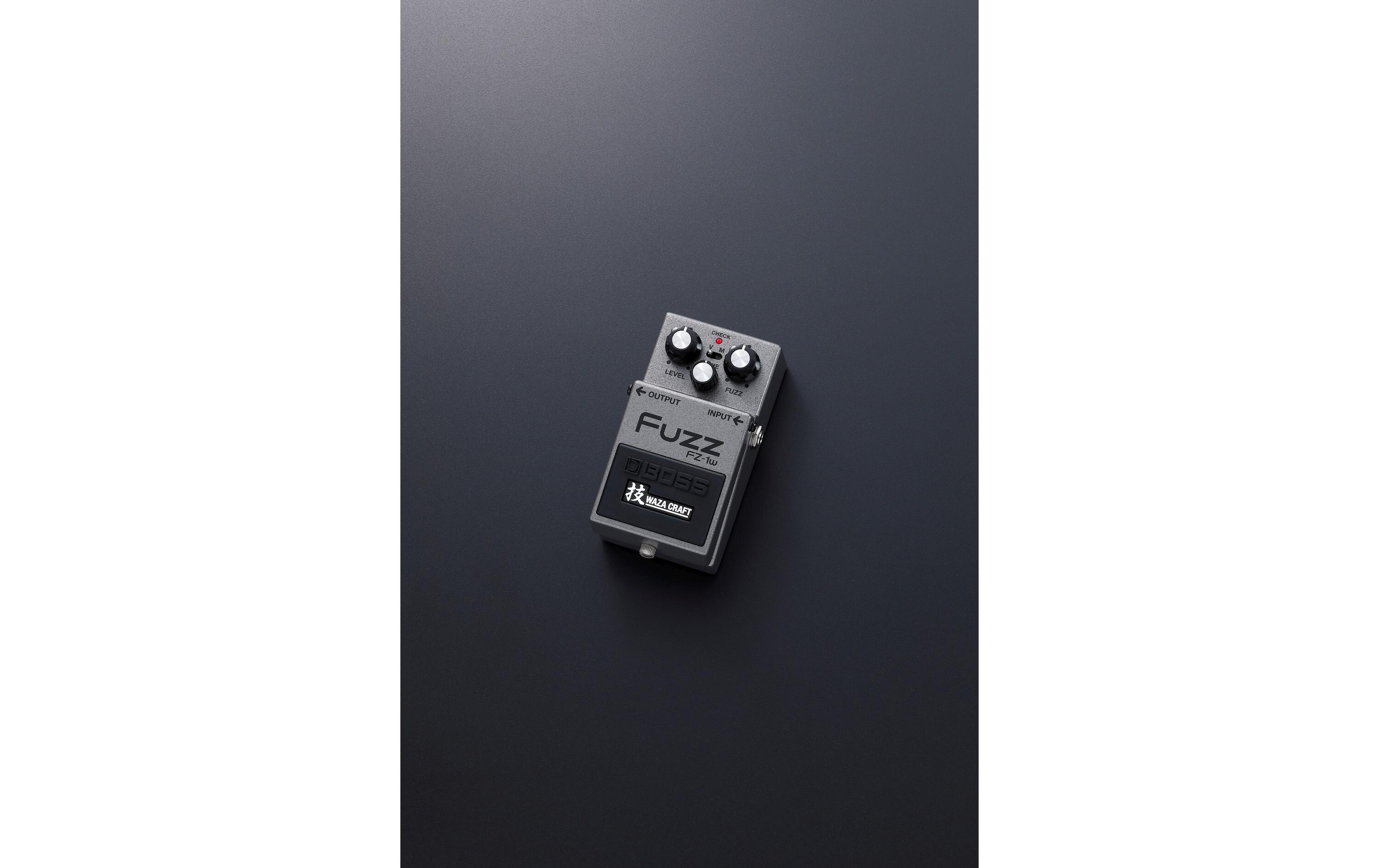 Pedal FZ-1W Fuzz<br>Vintage-Fuzz mit moderner Waza-Handwerkskunst von Boss