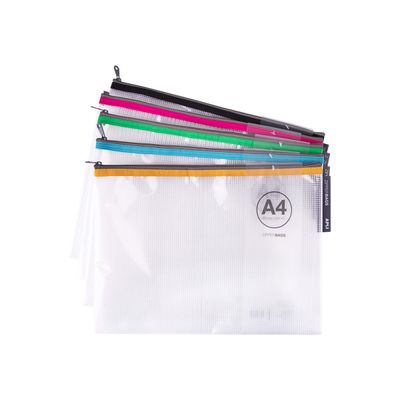 Apli Agipa - Pochette Zipper Bag A4 - disponible dans différentes couleurs