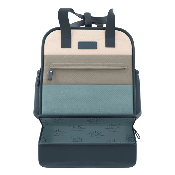 Grech & Co Sac à Dos Polyester Recyclé | Bleu marine