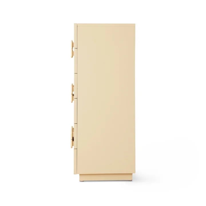 HKliving - Spacious Kommode, B 80 x H 98 cm, cream