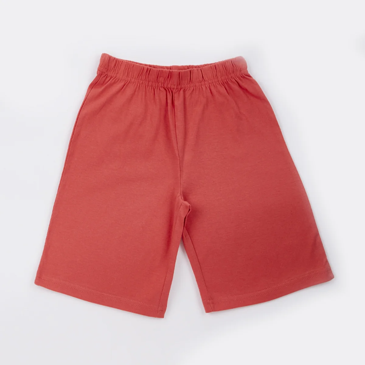 Pyjashort garçon HOLA AMIGO gris chiné/corail