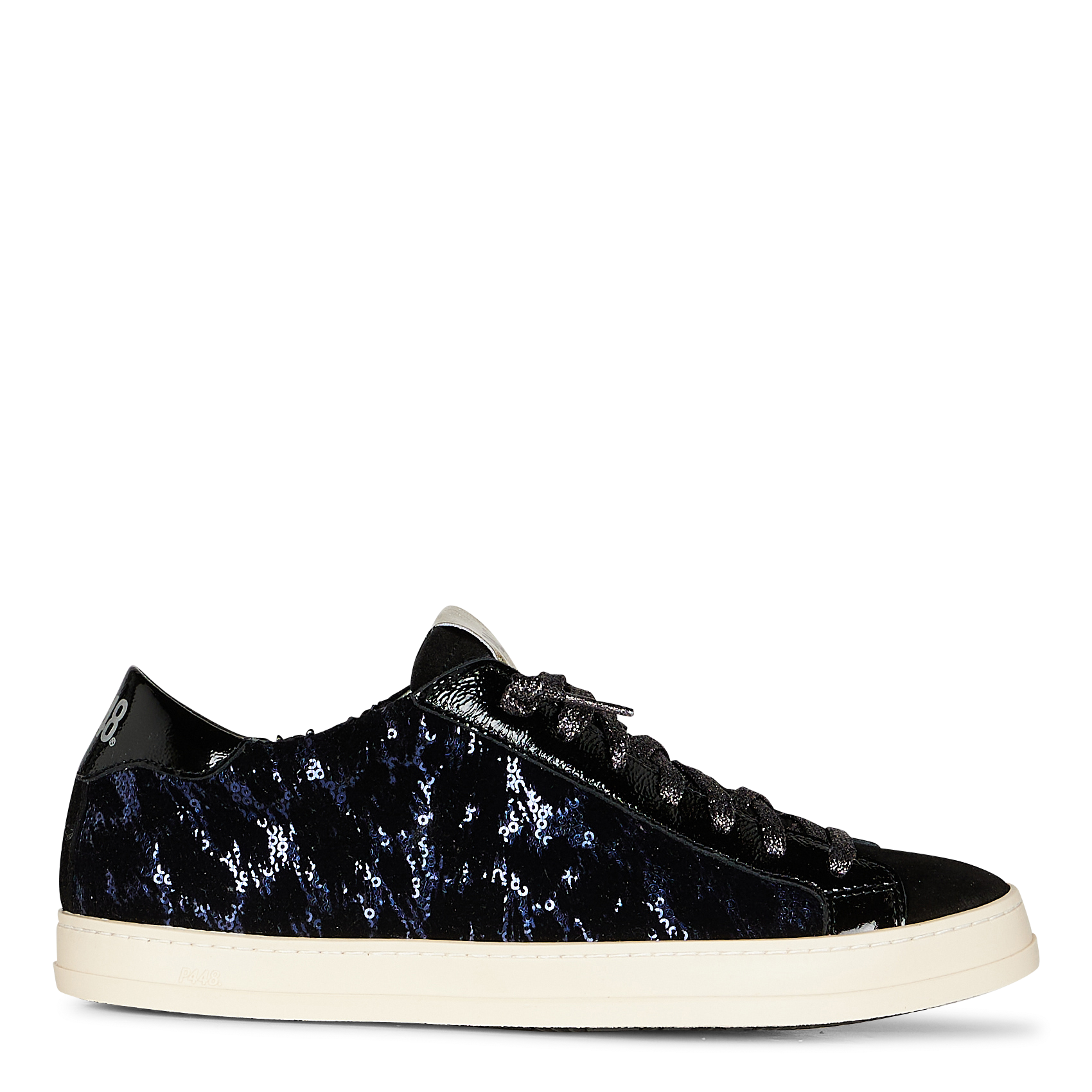 JOHN - Baskets basses en cuir | Noir