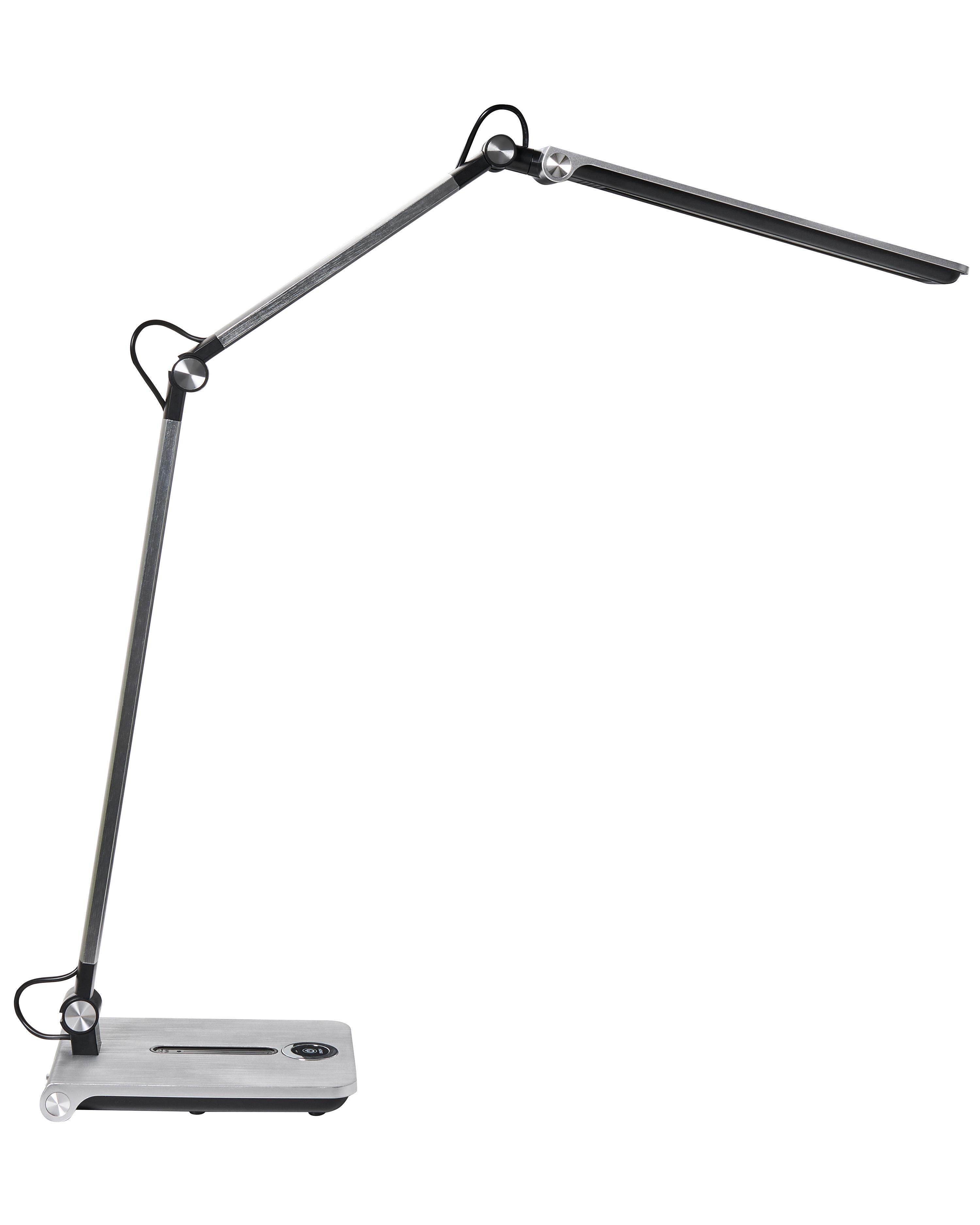 LED bureaulamp AQUILA met dimmer Zilver