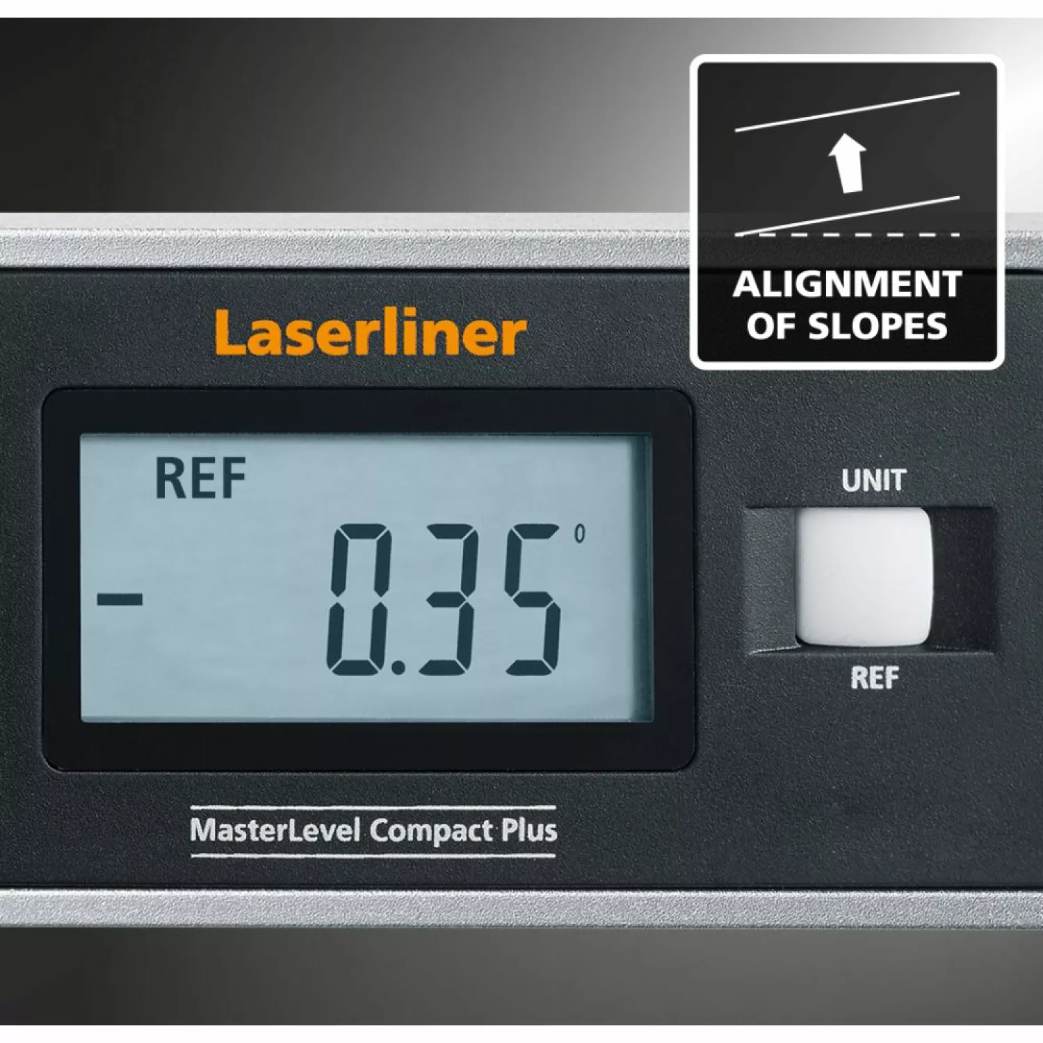 Laserliner MasterLevel Compact Plus Elektronische waterpas met v-groef - bluetooth - magnetisch