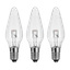 Reservepærer til adventslysestake LED 3-pk E10 0,2 W 10-55 V