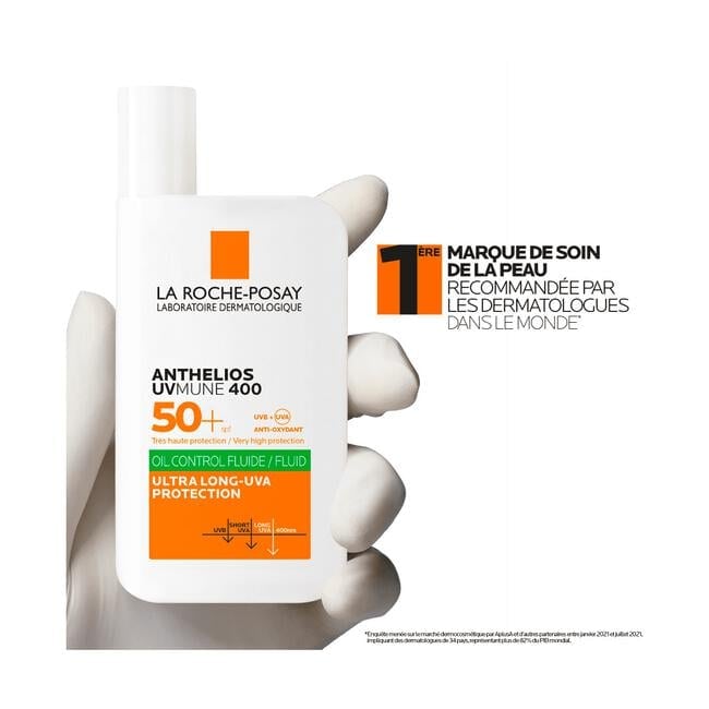 La Roche-Posay Anthelios UVMune Oil Control Fluid SPF50+ Zonnebrand 50 ml