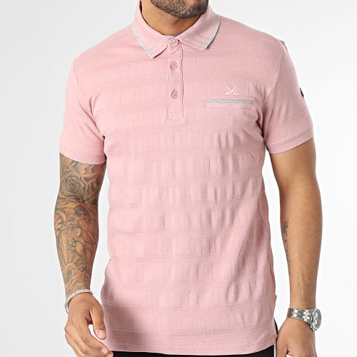 Polo Manches Courtes Rose
