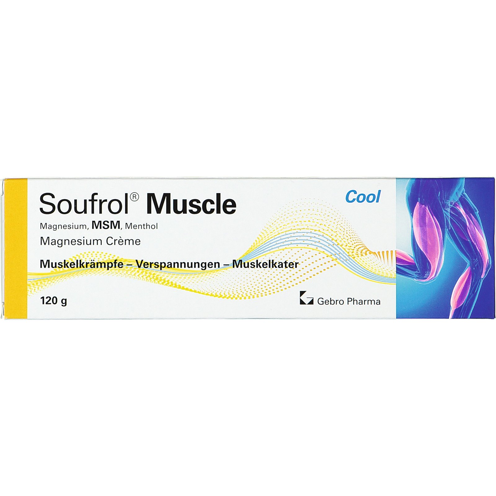 Soufrol Muscle Magnesium Creme Cool 120g