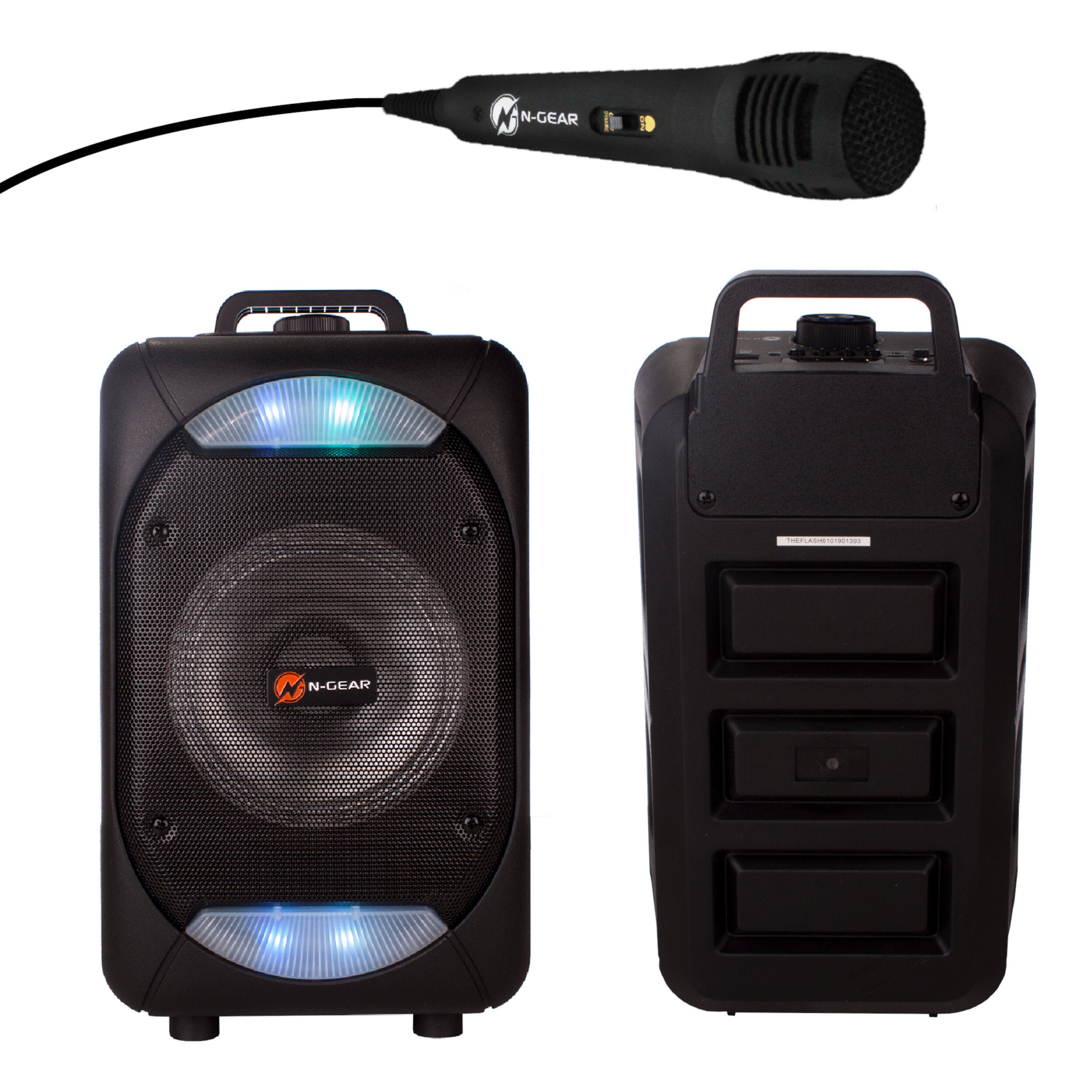 N-Gear The Flash 610 draagbare 6 inch accu-speaker