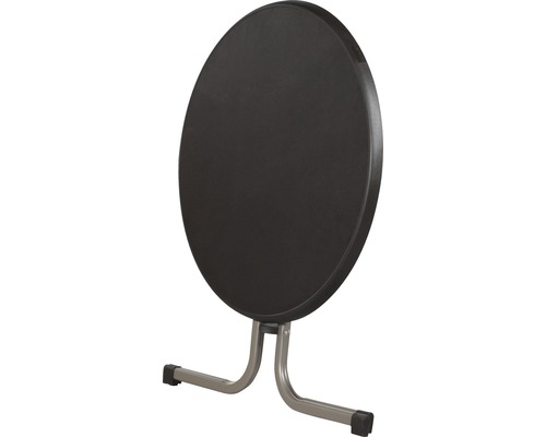 Sieger Mecalit tuintafel Ø 86 H 72 cm mokka