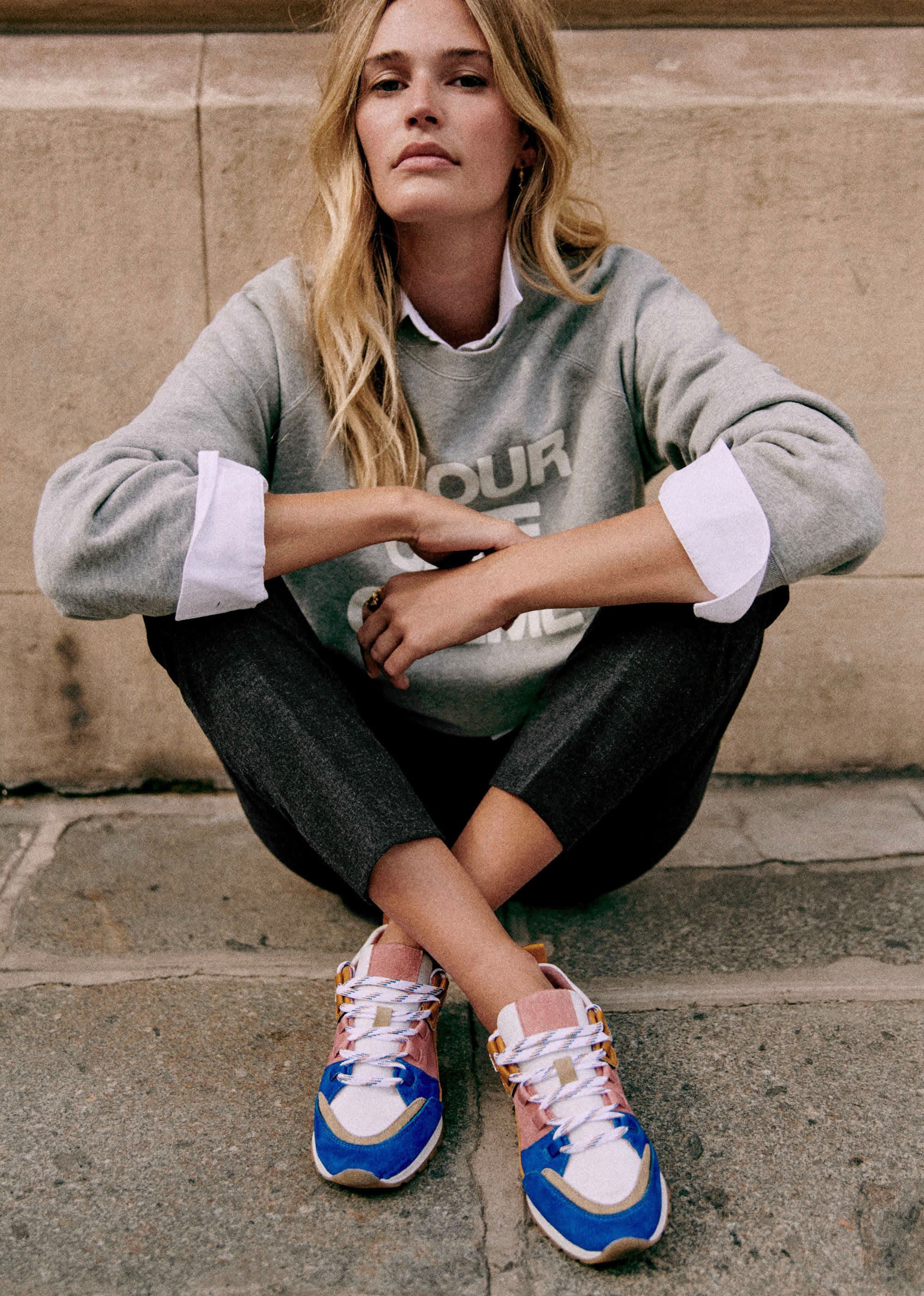 Sweat-Shirt Amour Café Crème - Gris Chiné - E-SHOP/SWEATS & MARINIÈRES Sweats 5905743